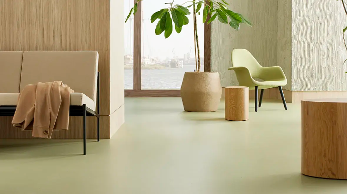 Marmoleum vloer
